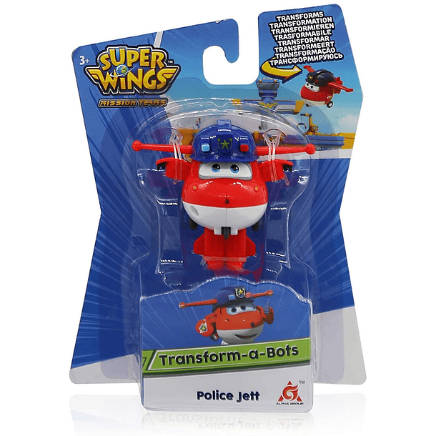 Transform-a-Bots - Police Jett 1