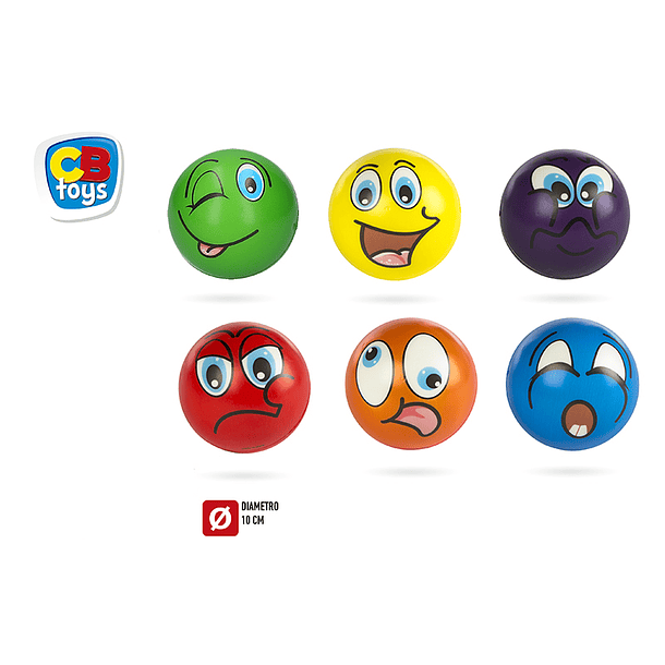Bola de Espuma com Emoções 