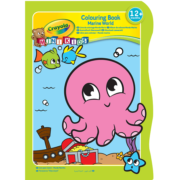 Livro para Colorir Mundo Marinho 