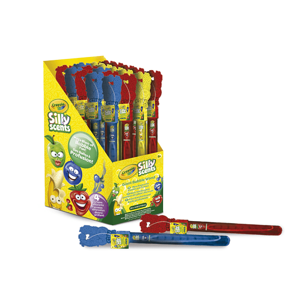 Crayola Silly Scents - Espada Bolas de Sabão Perfumadas 
