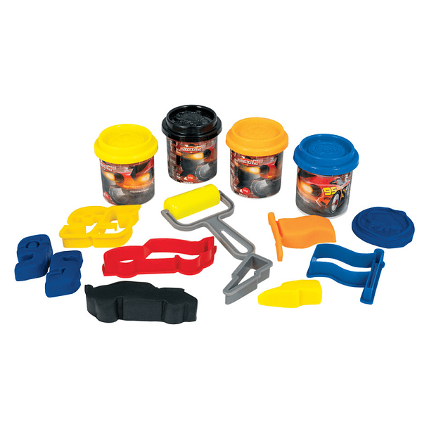 Cars - Mochila com Plasticina 2