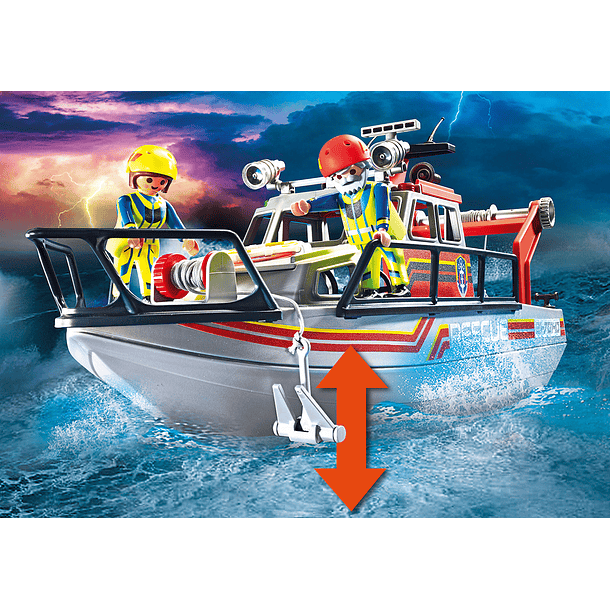 Resgate Marítimo: Operação de Combate a Incêndios com Iate de Resgate 4
