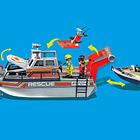 Resgate Marítimo: Operação de Combate a Incêndios com Iate de Resgate 7