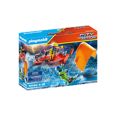 Resgate Marítimo: Resgate de Kitesurfer com Barco