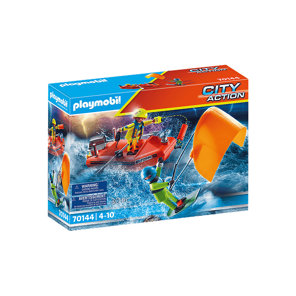 Resgate Marítimo: Resgate de Kitesurfer com Barco 1