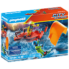 Resgate Marítimo: Resgate de Kitesurfer com Barco 1