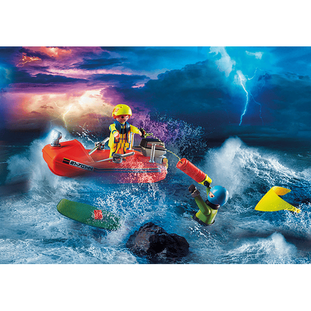 Resgate Marítimo: Resgate de Kitesurfer com Barco 4