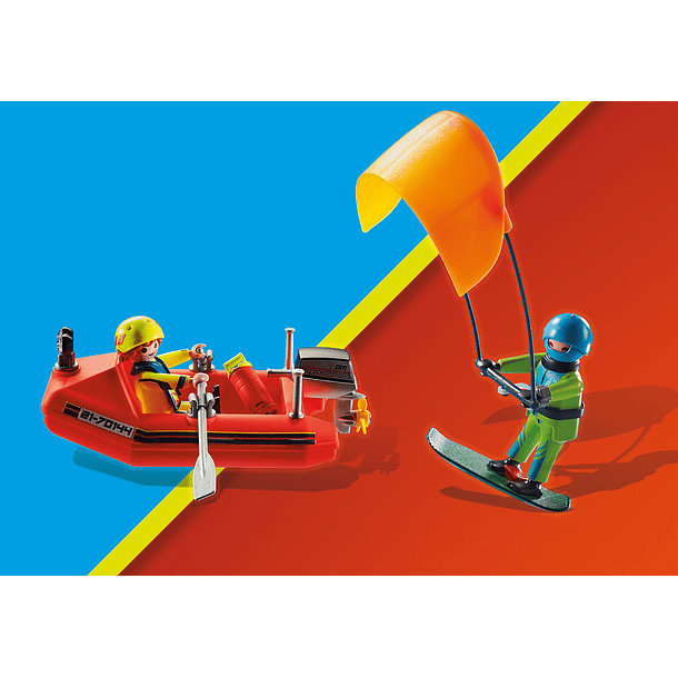 Resgate Marítimo: Resgate de Kitesurfer com Barco 5