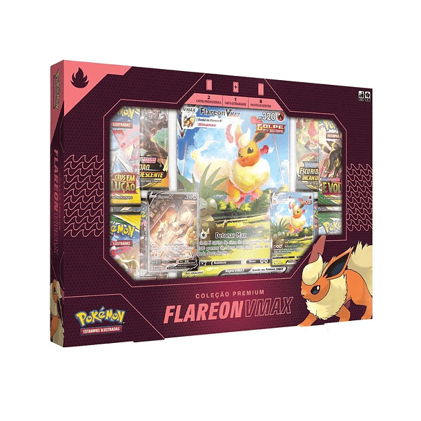 Pokémon - Coleção Premium Flareon VMax 