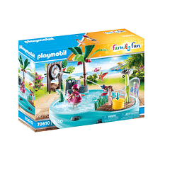 Piscina Divertida com Pulverizador de Água