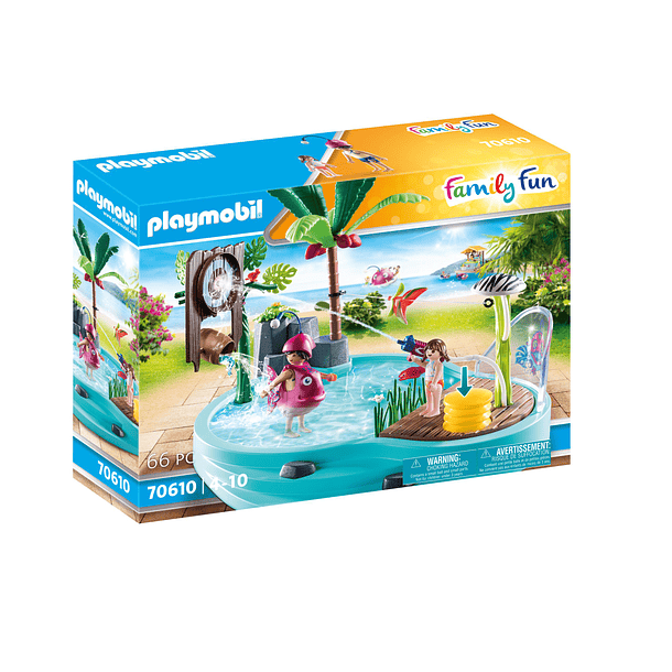 Piscina Divertida com Pulverizador de Água 1