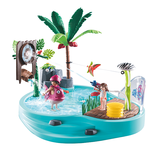 Piscina Divertida com Pulverizador de Água 2