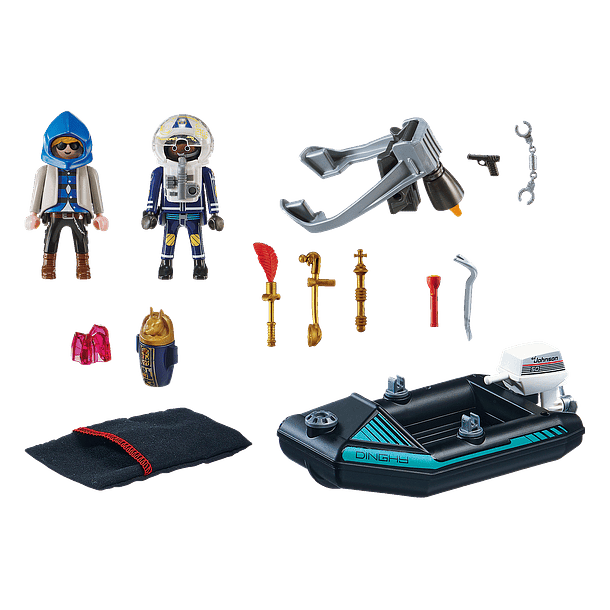 Polícia Mochila Propulsora: Detenção do Ladrão de Arte 2