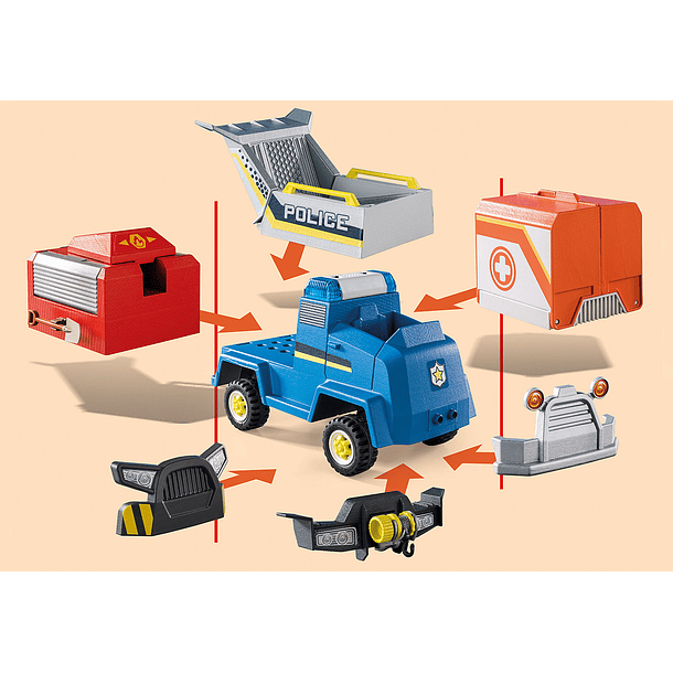 Duck on Call - Veículo de Emergência da Polícia 5