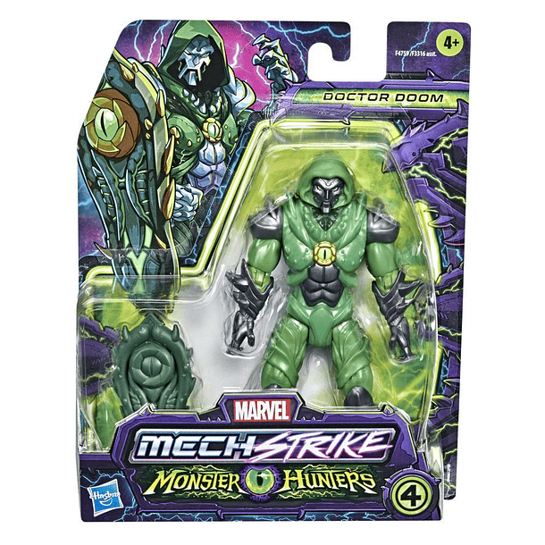 Figura 15 cm MechStrike Monster Hunters - Doctor Doom 1