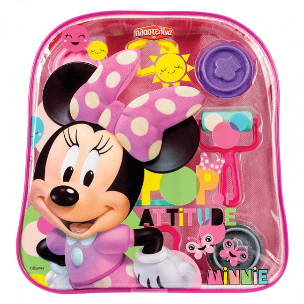 Minnie - Mochila com Plasticina 1