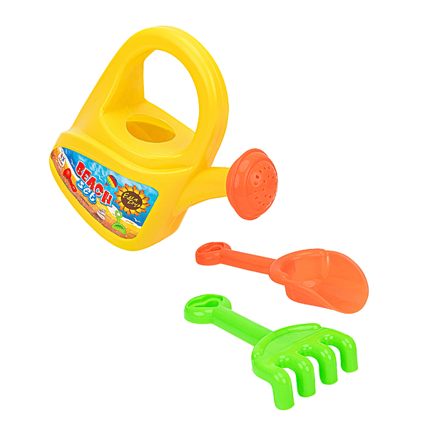 Regador com Acessórios - Amarelo 