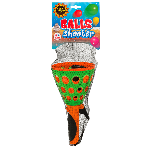 Mini Lançador de Bolas - Verde e Laranja 1
