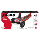 Shoko - Trotinete 3 Rodas X-Speed Light Vermelho e Preto  1