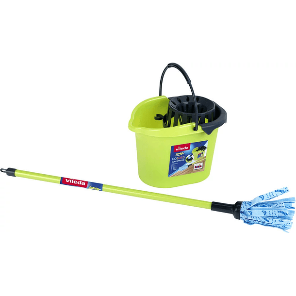 Conjunto Verde Balde e Esfregona da Vileda 