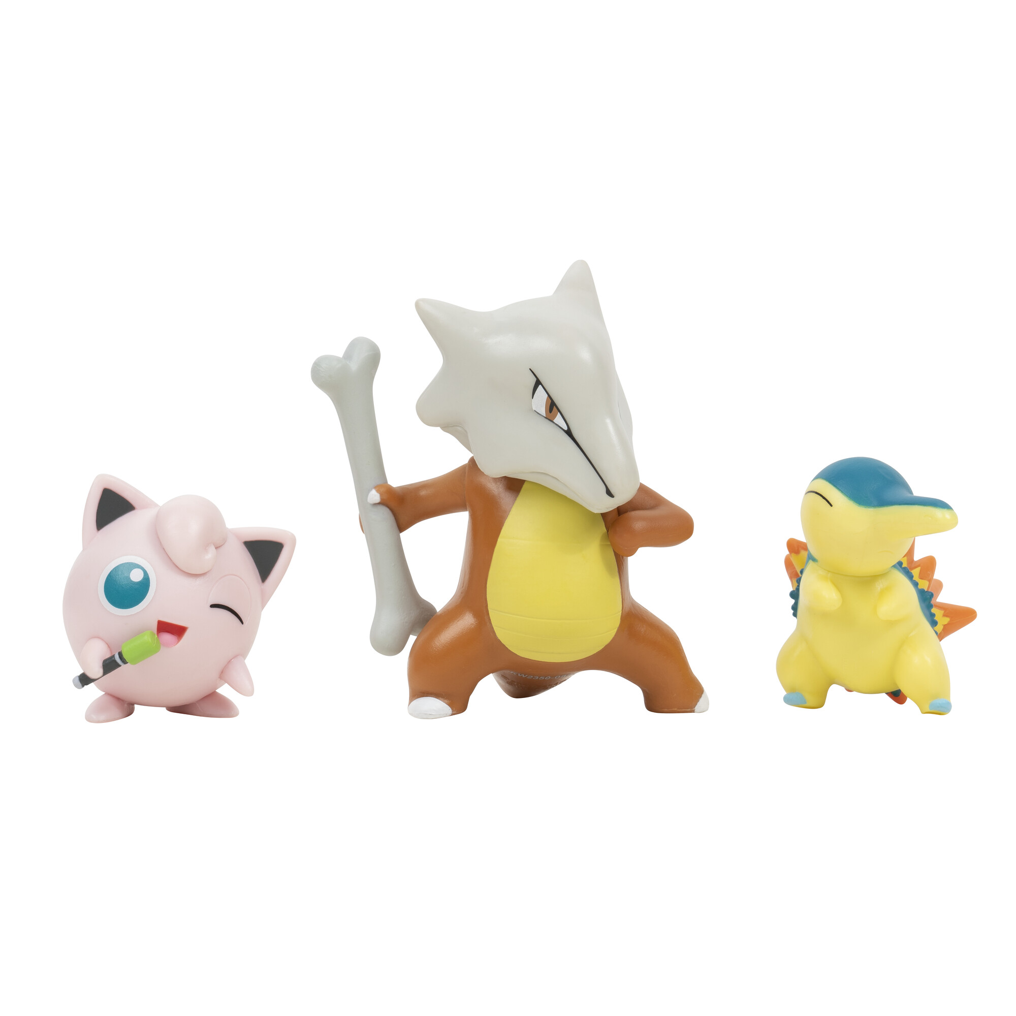 Pokemon 2-in Battle Action Figure 3 Pack - Totodile, Toxel, Magikarp 