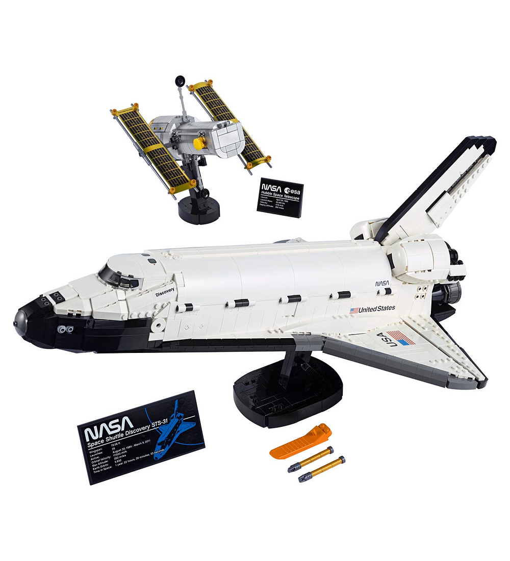 Vaivém Espacial Discovery da NASA | Loja de Brinquedos - Cubos Luminosos