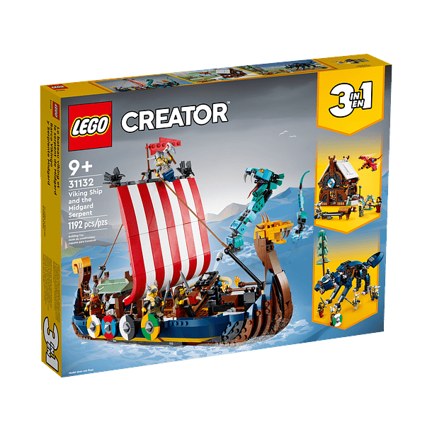 O Barco Viking e a Serpente de Midgard 1