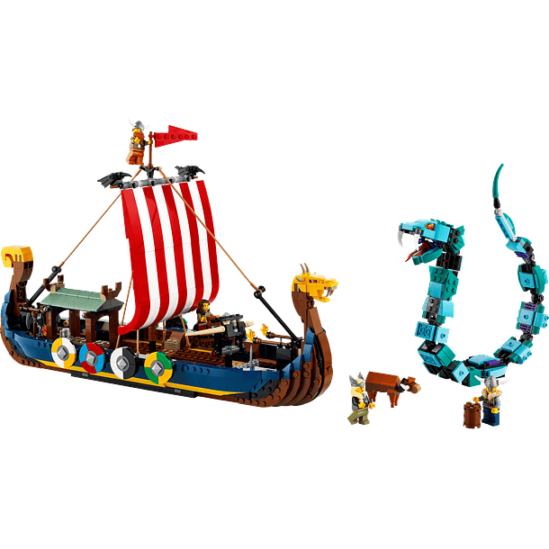 O Barco Viking e a Serpente de Midgard 2