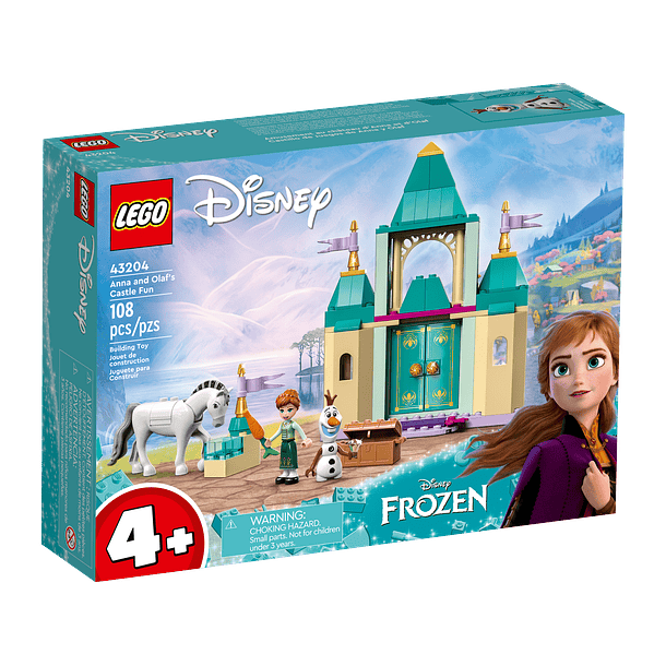 A Diversão no Castelo da Anna e do Olaf 1