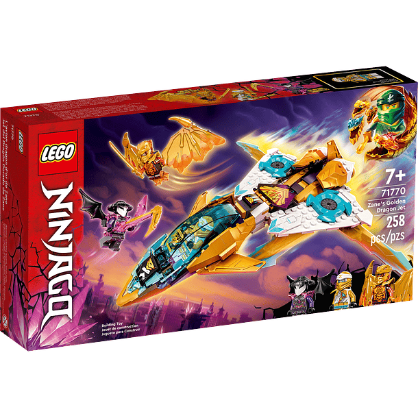 Jato Dragão Dourado do Zane 1