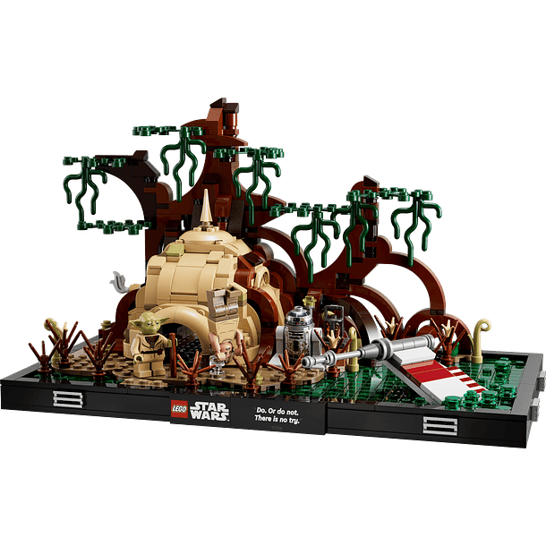 Diorama: Treino Jedi em Dagobah 2