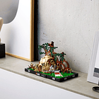 Diorama: Treino Jedi em Dagobah 5