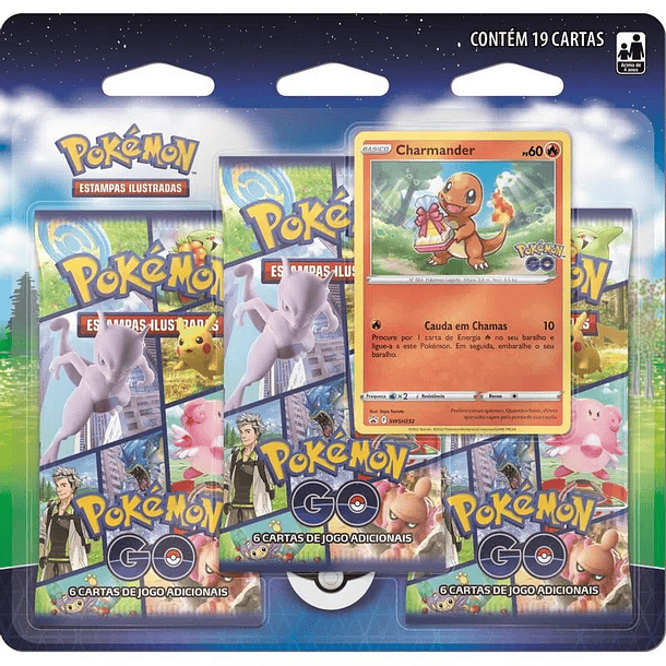Pokémon Go - Charmander 3 Booster 