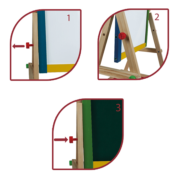 Play & Learn - Quadro Madeira 35 x 64 cm 4