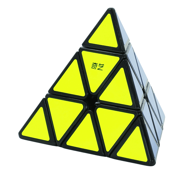 Cubo Mágico Qiyi - Pyraminx 3x3x3 Preto 1