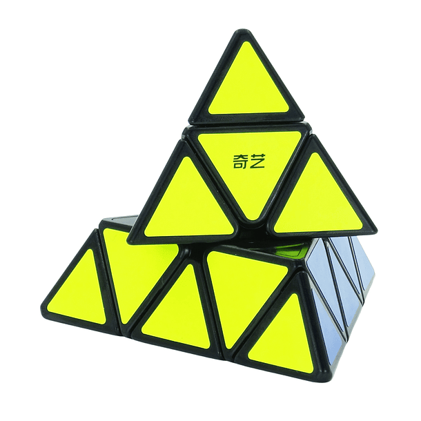 Cubo Mágico Qiyi - Pyraminx 3x3x3 Preto 3