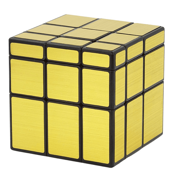 Cubo Mágico Qiyi - Mirror 3x3 Dourado 1