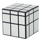 Cubo Mágico Qiyi - Mirror 3x3 Prateado 1