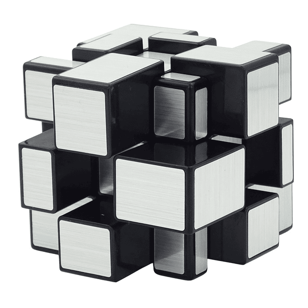 Cubo Mágico Qiyi - Mirror 3x3 Prateado 2
