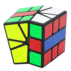 Cubo Mágico Qiyi - Square One Qifa Preto 3