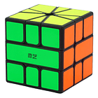Cubo Mágico Qiyi - Square One Qifa Preto 1