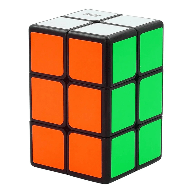 Cubo Mágico Qiyi - Cuboide 2x2x3 Preto | Cubos Luminosos