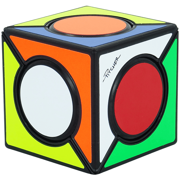 Cubo Mágico Qiyi - Six Spot Preto 5