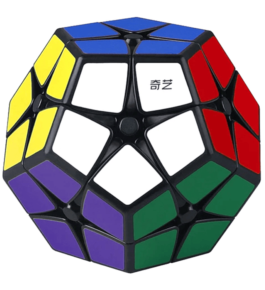 Cubo Mágico Qiyi - Megaminx 2x2 Preto