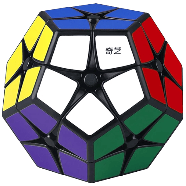Cubo Mágico Qiyi - Megaminx 2x2 Preto 