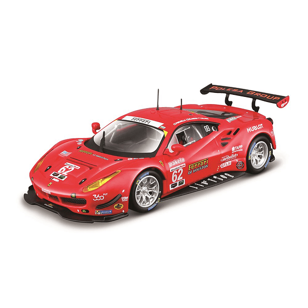 Bburago Racing Series 1:43 - Ferrari 488 GTE (2017) 