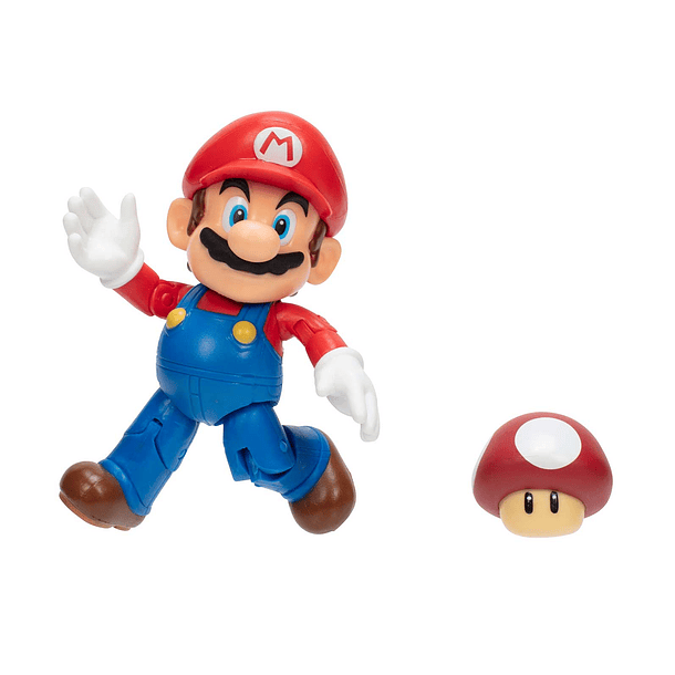 Figura Básica - Mario com Super Mushroom  2