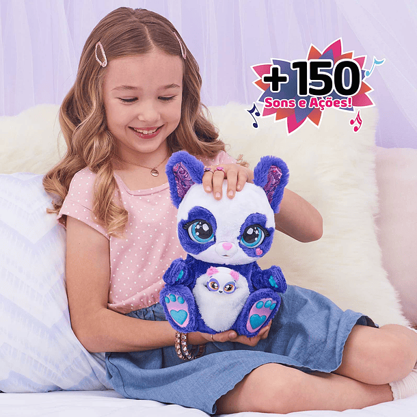 Peek-a-Roo - Peluche Panda Interactivo 5