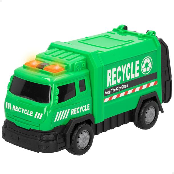 Speed & Go - Camião Reciclagem Verde 2