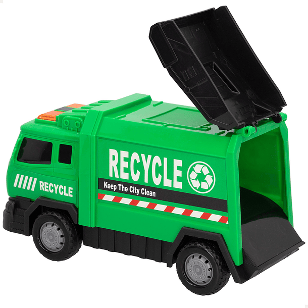Speed & Go - Camião Reciclagem Verde 3